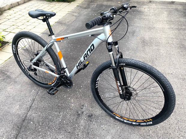 21-Speed 29” Mountain Bike (Shimano Components, Disc Brakes) - SILVER