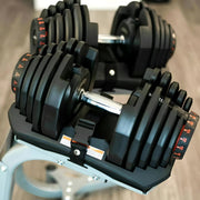 Adjustable Dumbbells (10-90 Lbs) - Pair