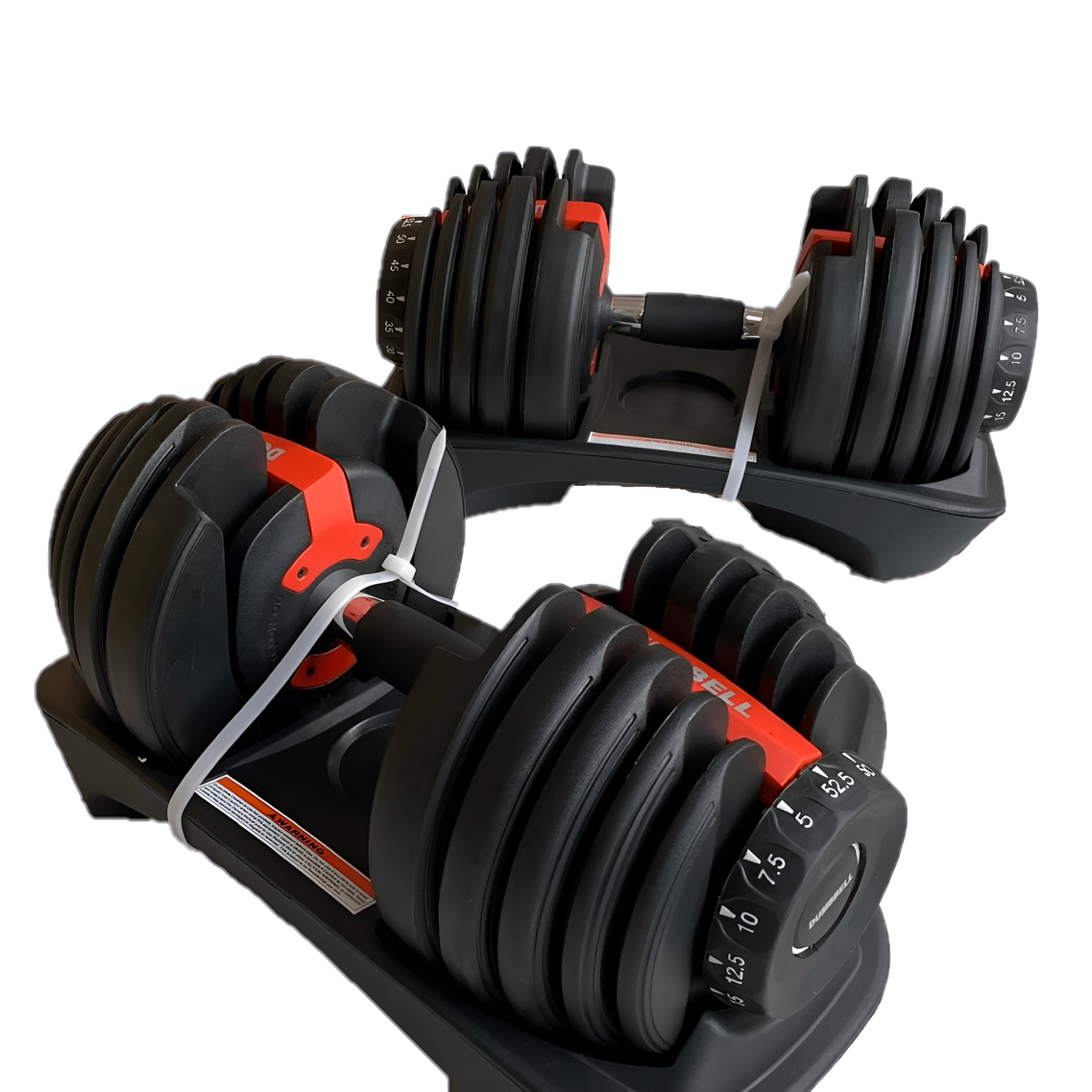 Adjustable Dumbbells 5 52.5 Lbs Pair