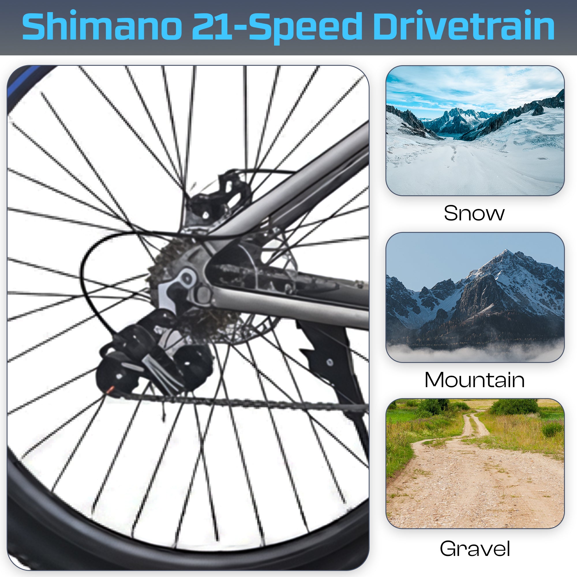 21-Speed 29” Mountain Bike (Shimano Components, Disc Brakes