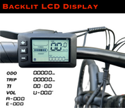 468Wh Battery, 350W Motor, 26" Electric Bike - 36V/13Ah Removable Battery (Max Range 95 Km), LCD Display, 32 Km/H Top Speed, 17" Aluminum Frame Mountain eBike (BLACK)