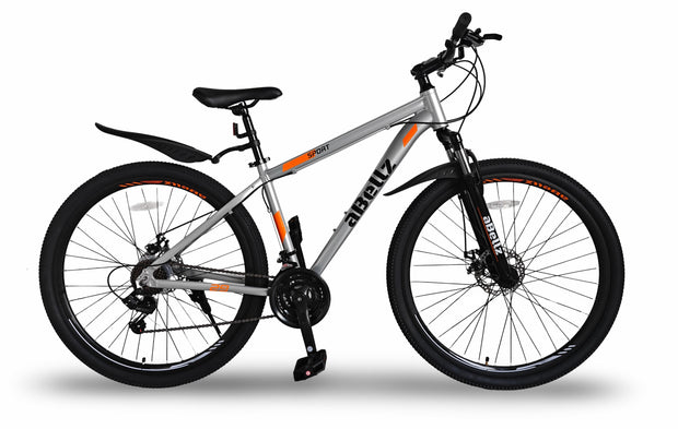 21-Speed 29” Mountain Bike (Shimano Components, Disc Brakes) - SILVER