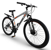 21-Speed 29” Mountain Bike (Shimano Components, Disc Brakes) - SILVER