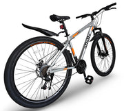 21-Speed 29” Mountain Bike (Shimano Components, Disc Brakes) - SILVER