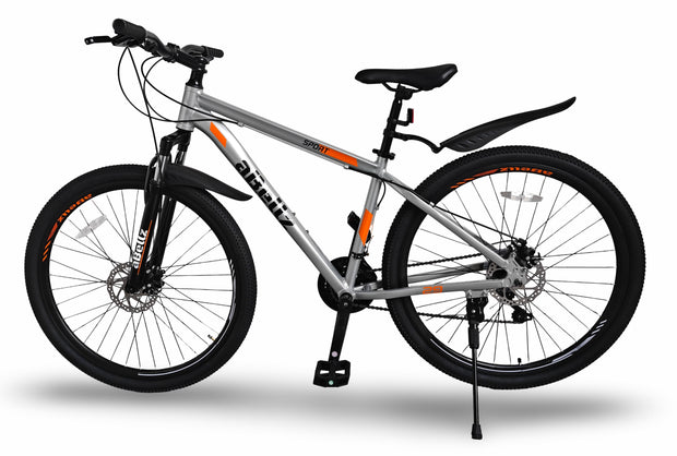 21-Speed 29” Mountain Bike (Shimano Components, Disc Brakes) - SILVER