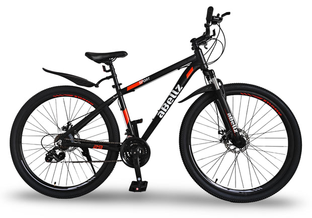 21-Speed 29” Mountain Bike (Shimano Components, Disc Brakes) - BLACK