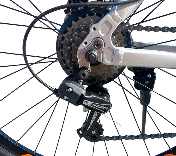21-Speed 29” Mountain Bike (Shimano Components, Disc Brakes) - SILVER