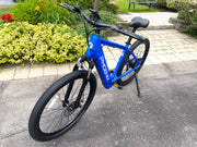 100 Km Range, 32 Km/H, 27.5" Electric Bike - LCD Display, 468Wh Battery (36V/13 Ah), 350W Motor, 19" Aluminum Frame