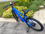 100 Km Range, 32 Km/H, 27.5" Electric Bike - LCD Display, 468Wh Battery (36V/13 Ah), 350W Motor, 19" Aluminum Frame