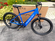 100 Km Range, 32 Km/H, 27.5" Electric Bike - LCD Display, 468Wh Battery (36V/13 Ah), 350W Motor, 19" Aluminum Frame