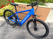 100 Km Range, 32 Km/H, 27.5" Electric Bike - LCD Display, 468Wh Battery (36V/13 Ah), 350W Motor, 19" Aluminum Frame