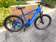 100 Km Range, 32 Km/H, 27.5" Electric Bike - LCD Display, 468Wh Battery (36V/13 Ah), 350W Motor, 19" Aluminum Frame