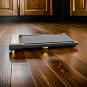 Walking Pad, 2-in-1 Under Desk Treadmill with Incline, Compact, 4 MPH Max Speed, 2.5 HP Motor Treadmill, Remote & LED Display