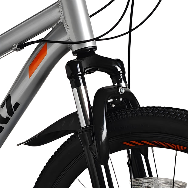 21-Speed 29” Mountain Bike (Shimano Components, Disc Brakes) - SILVER