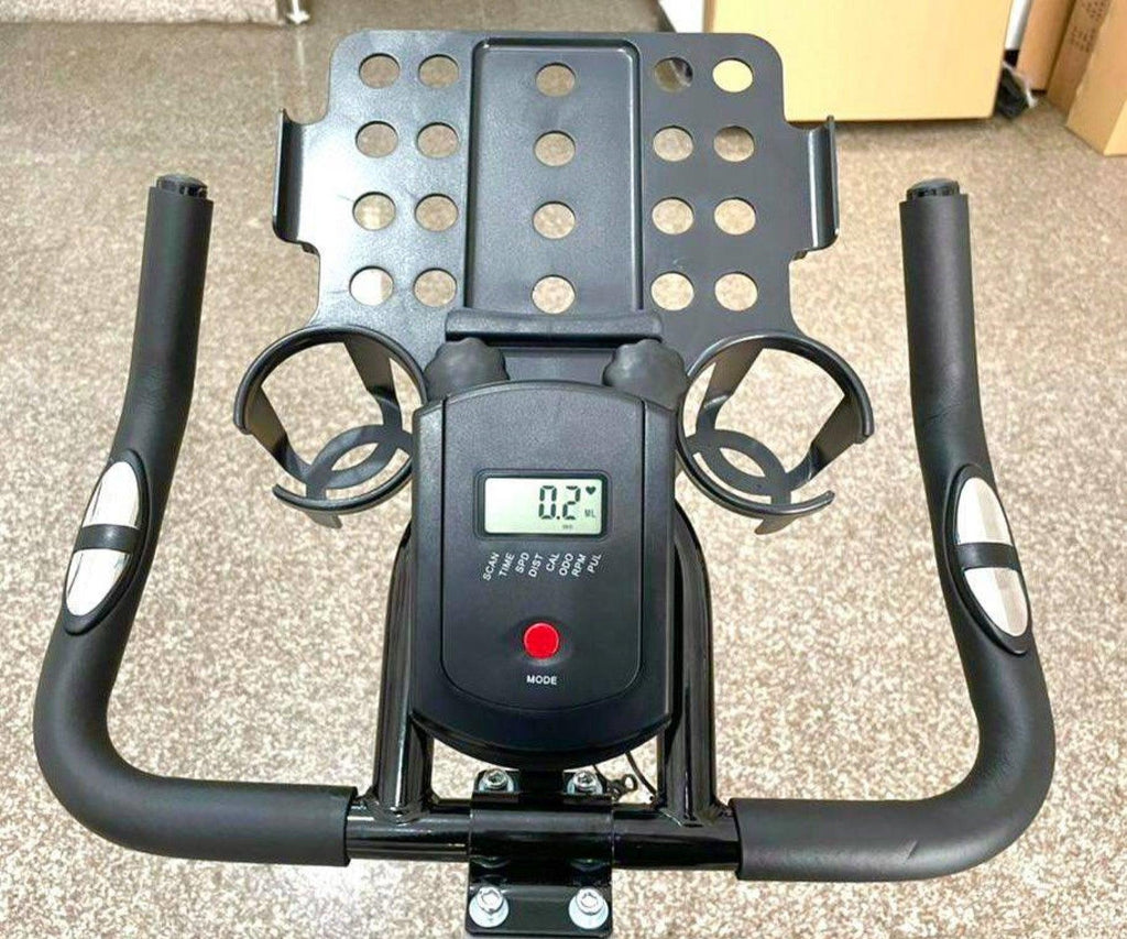 magnetic resistance belt drive spin bike