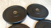 Olympic Bumper Plates - 160 Lbs Total - Set of 10/25/45 Lbs - aBellz