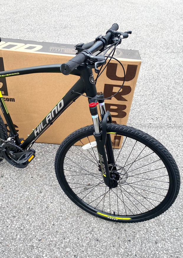 24-Speed 700c Hybrid Bike (Shimano Gear, Disc Brakes) - aBellz