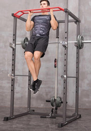 Power Rack (Squat Cage with Cable System and Chin-up Bar) - aBellz