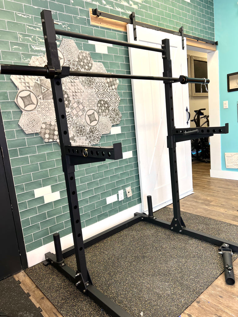 Full Squat Rack 6 Feet Height Attachments Included aBellz