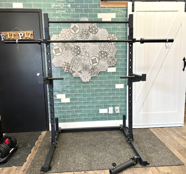 Full Squat Rack (6 Feet Height, Attachments Included) - aBellz