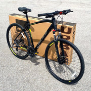 24-Speed 700c Hybrid Bike (Shimano Gear, Disc Brakes) - aBellz